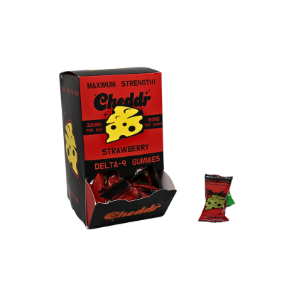 CHEDDR DELTA-9 320MG GUMMIES 160MG/PC 2CT/PK 40PK BOX