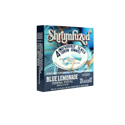 DAZED SHRUMFUZED 3200MG GUMMIES 800MG/PC 4CT