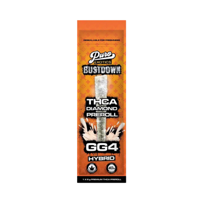PURO EXOTICS BUSTDOWN TA 2GM DIAMOND PREROLL 10PK