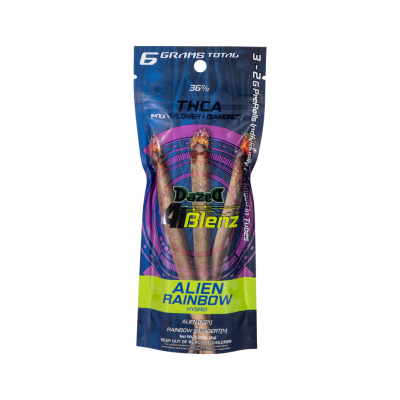 DAZED AI BLENZ 6GM TA PRE ROLLS 2GM/CT 3CT/PK 8PK