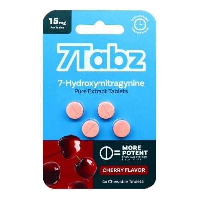 7Tabz 7-OH Kratom Chewable Tablets