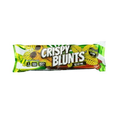 Crispy Blunts Kratom Infused Creme Filled Wafers- 2PK