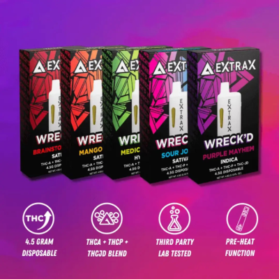 EXTRAX WRECK'D 4.5GM DISPO