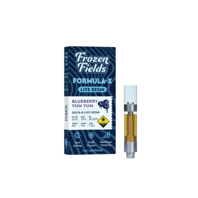 FROZEN FIELDS THC-A 1GM LIVE RESIN CARTRIDGE