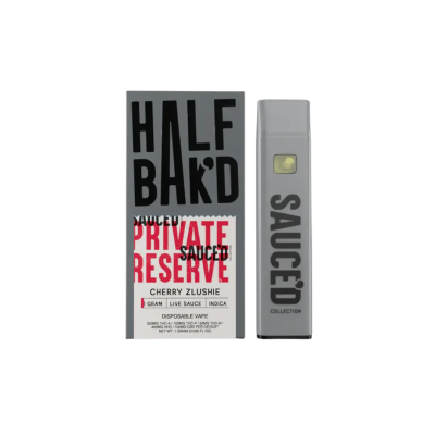 HALF BAKD SAUCED 1GM PRIVATE RESERVE DISPOSABLE