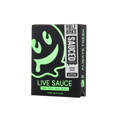 HALF BAKD SAUCED THC-P LIVE RESIN 4GM DISPOSABLE