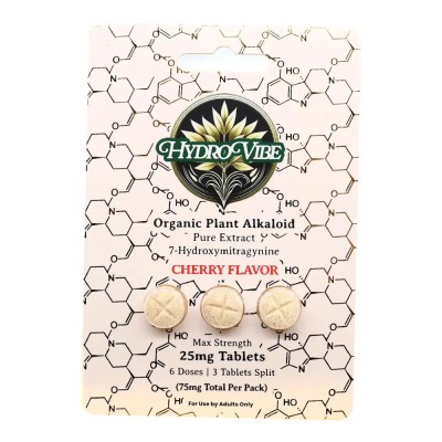 Hydrovibe 7-OH Kratom Tablets