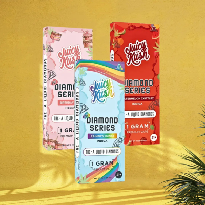 JUICY KUSH LIL DIAMOND SERIES 1GM THC-A DISPOSABLE