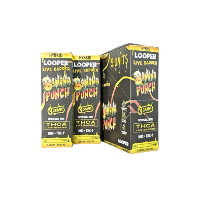 LOOPER LIVE BADDER 3GM THC-A DISPOSABLE