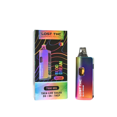 LOST THC V2 7.5GM THCA RAINBOW EDITION DISPOSABLE