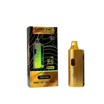 LOST THC V2 THCA 7.5GM GOLD EDITION DISPOSABLE