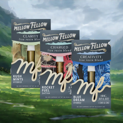 MELLOW FELLOW 1GM CART LIVE RESIN BLEND