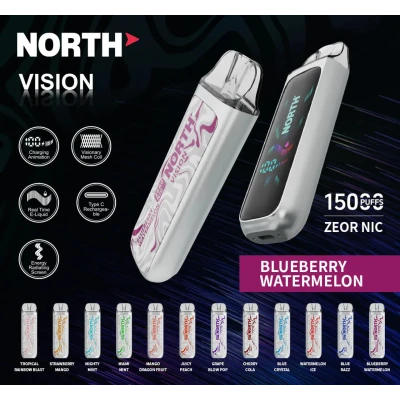 NORTH VISION 15K 0% NICOTINE