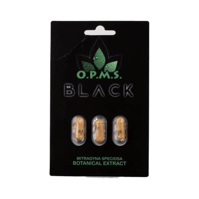 OPMS Kratom Capsules Blister Packs