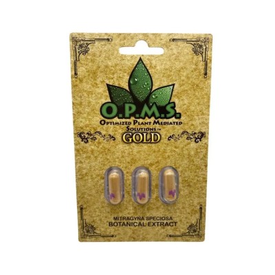 OPMS Kratom Capsules Blister Packs