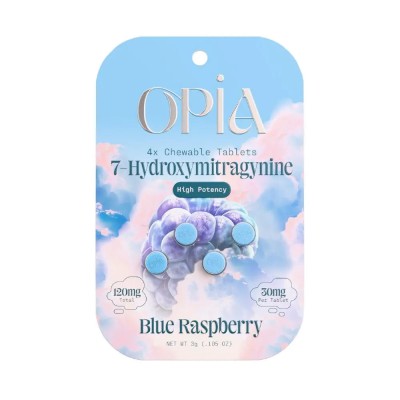 OPiA 7-OH Kratom Chewable Tablets, 30mg