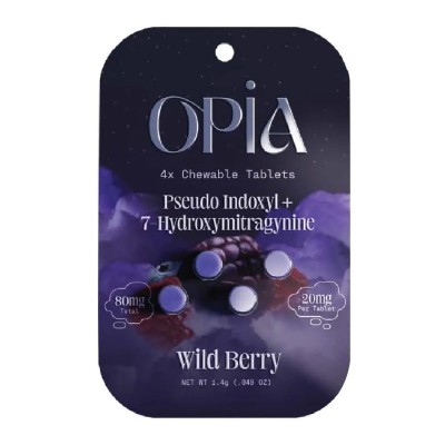 OPiA Pseudo + 7-OH Kratom Tablets, 20mg