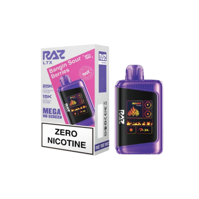 RAZ LTX 25000 PUFFS 0% ZERO NICOTINE DISPOSABLE