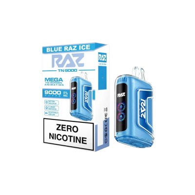 RAZ TN9000 MEGA 9000 PUFFS 0% NICOTINE DISPOSABLE