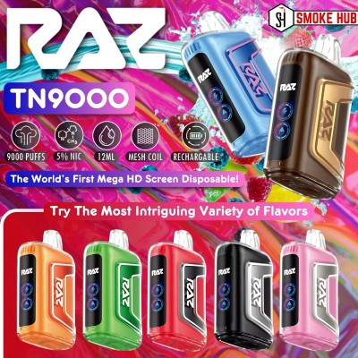 RAZ TN9000 MEGA 9000 PUFFS DISPOSABLE