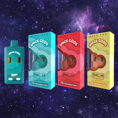 SPACE GODS MEGAS POD 7GM THC-H DISPOSABLE