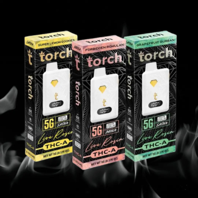 TORCH 5GM THC-A LIVE RESIN DISPOSABLE