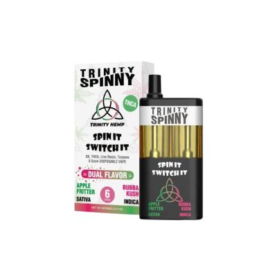 TRINITY SPIN IT SWITH IT DUAL FLAVOR THC-A 6GM DISPOSABLE