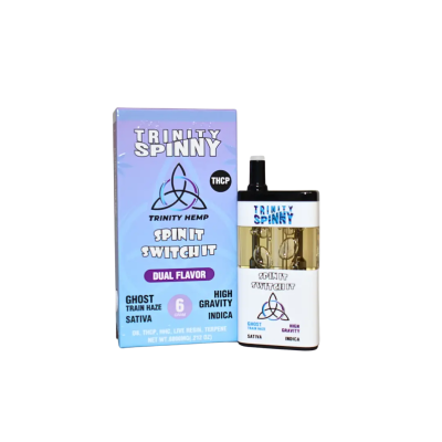 TRINITY SPIN IT SWITH IT DUAL FLAVOR THC-P 6GM DISPOSABLE