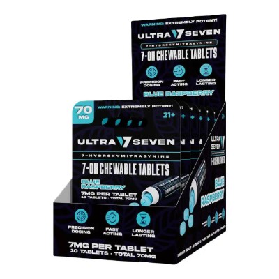Ultra Seven 7-OH Kratom Chewable Tablets