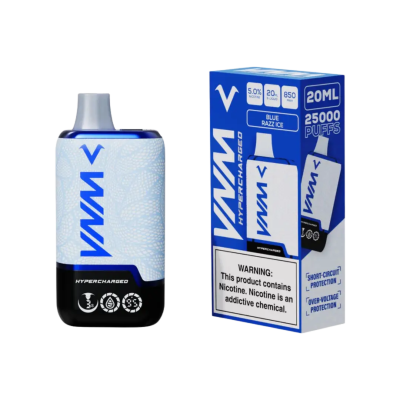 VNM HYPERCHARGED VM25000 PUFFS DISPOSABLE