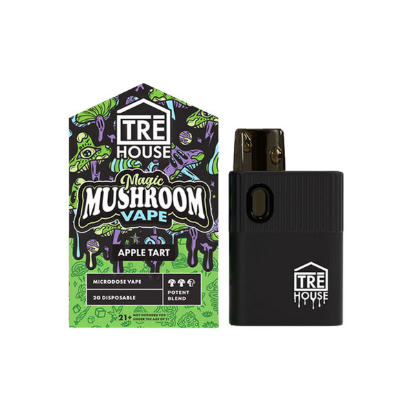 TRE HOUSE MAGIC MUSHROOM VAPE 2GM DISPOSABLE