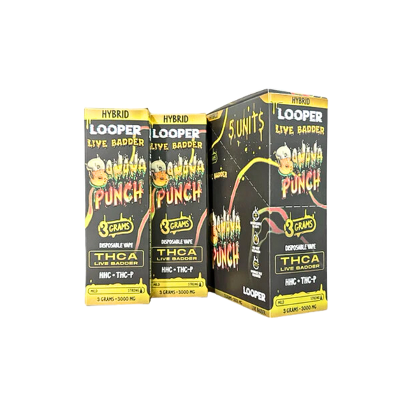 LOOPER LIVE BADDER 3GM THC-A DISPOSABLE