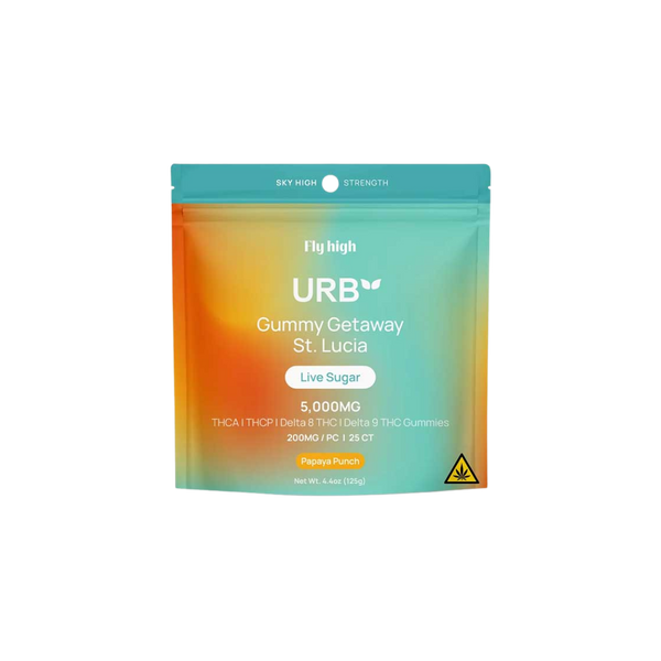 URB TA LIVE SUGAR 5000MG GUMMIES 200MG/PC 25PK