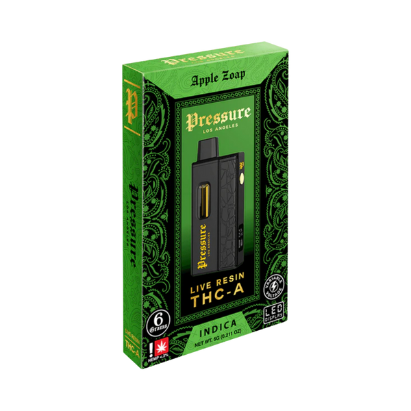 PRESSURE THC-A 6GM DISPOSABLE