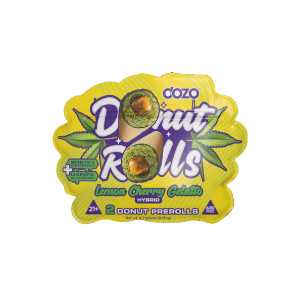 DONT TRIP DOZO DONUT ROLLS 4.2GM PREROLLS 2CT/PK