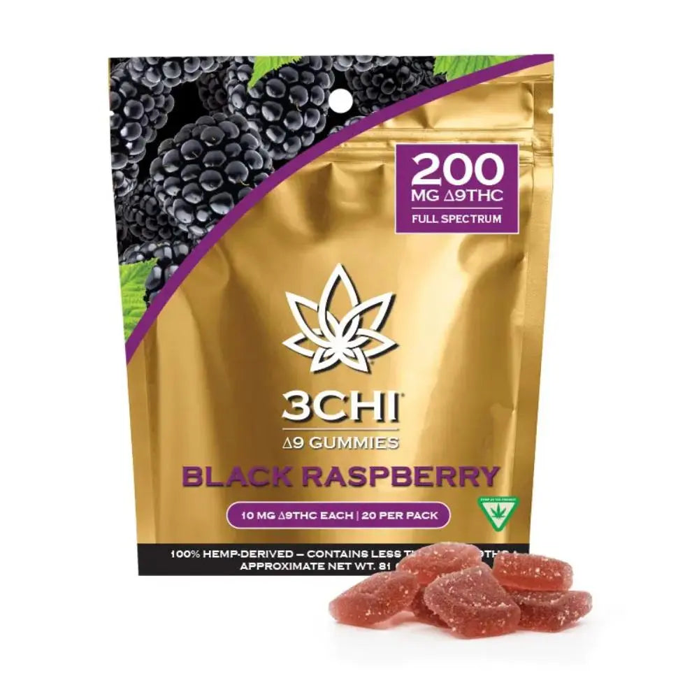 3Chi Delta 9 Gummies, 20CT, 200 mg 3Chi