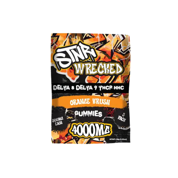 STNR WRECKED BLEND 4000MG GUMMIES 800MG/PC 5CT