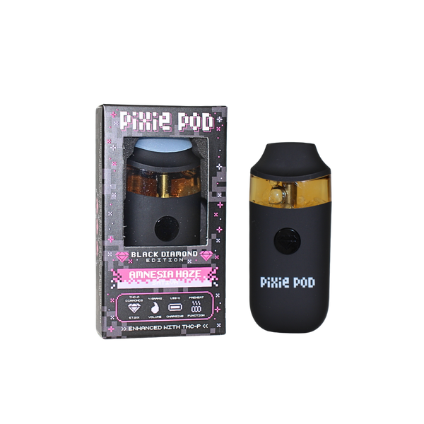 PIXIE POD THC-A DIAMONDS BLACK EDITION 4GM DISPOSABLE