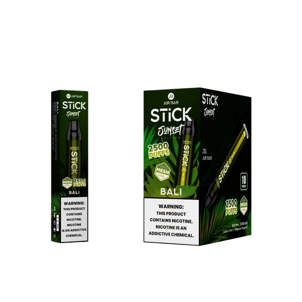 AIR BAR STICK 2500 PUFFS DISPOSABLE AIR BAR