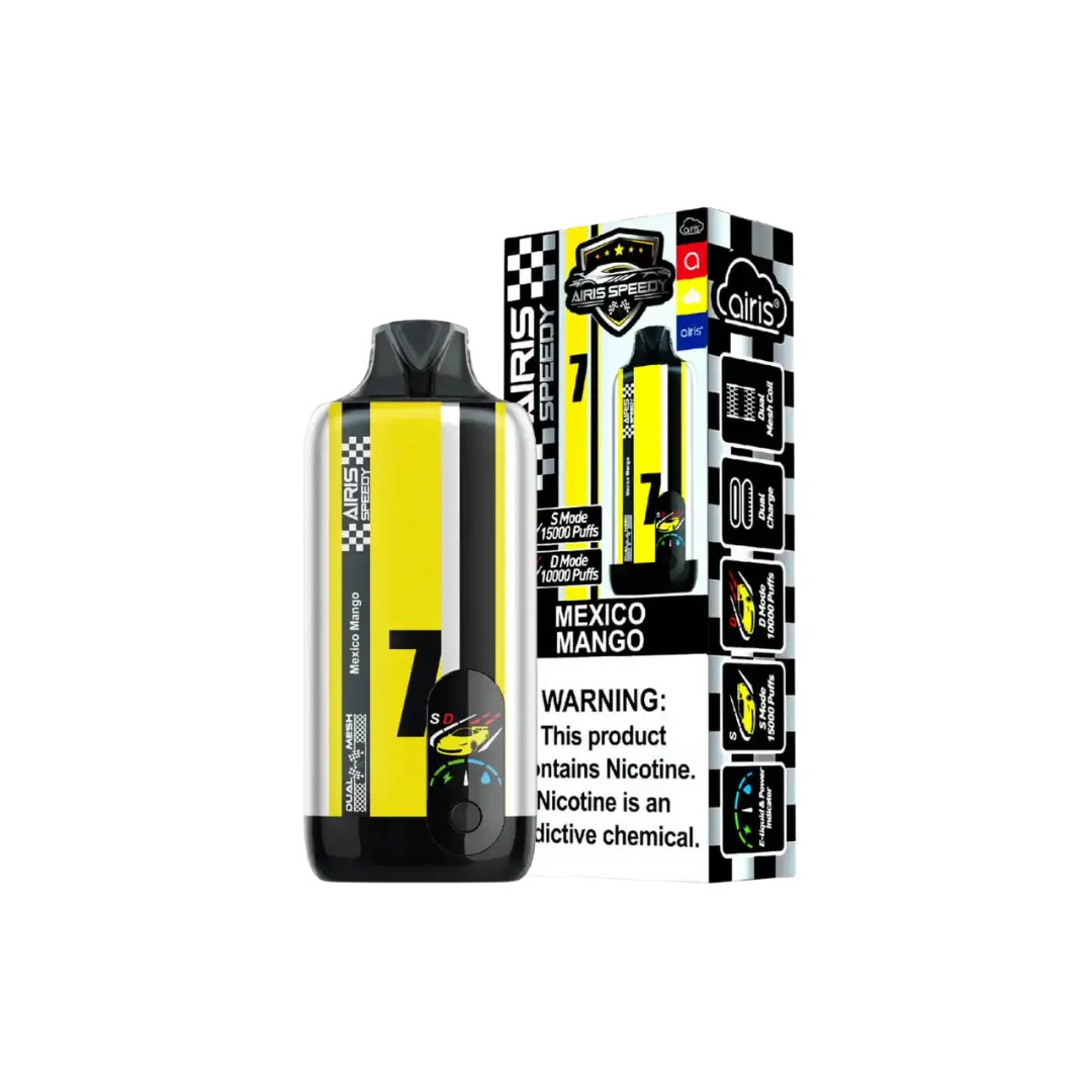 AIRIS SPEEDY 15000 PUFFS DISPOSABLE AIRIS