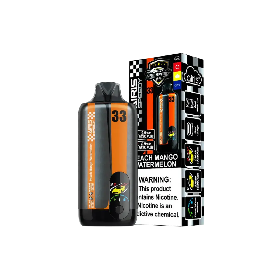 AIRIS SPEEDY 15000 PUFFS DISPOSABLE AIRIS