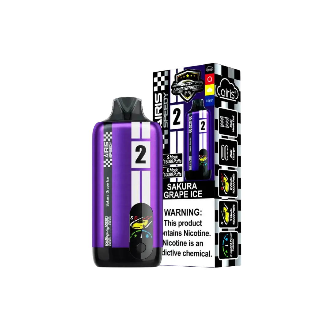 AIRIS SPEEDY 15000 PUFFS DISPOSABLE AIRIS