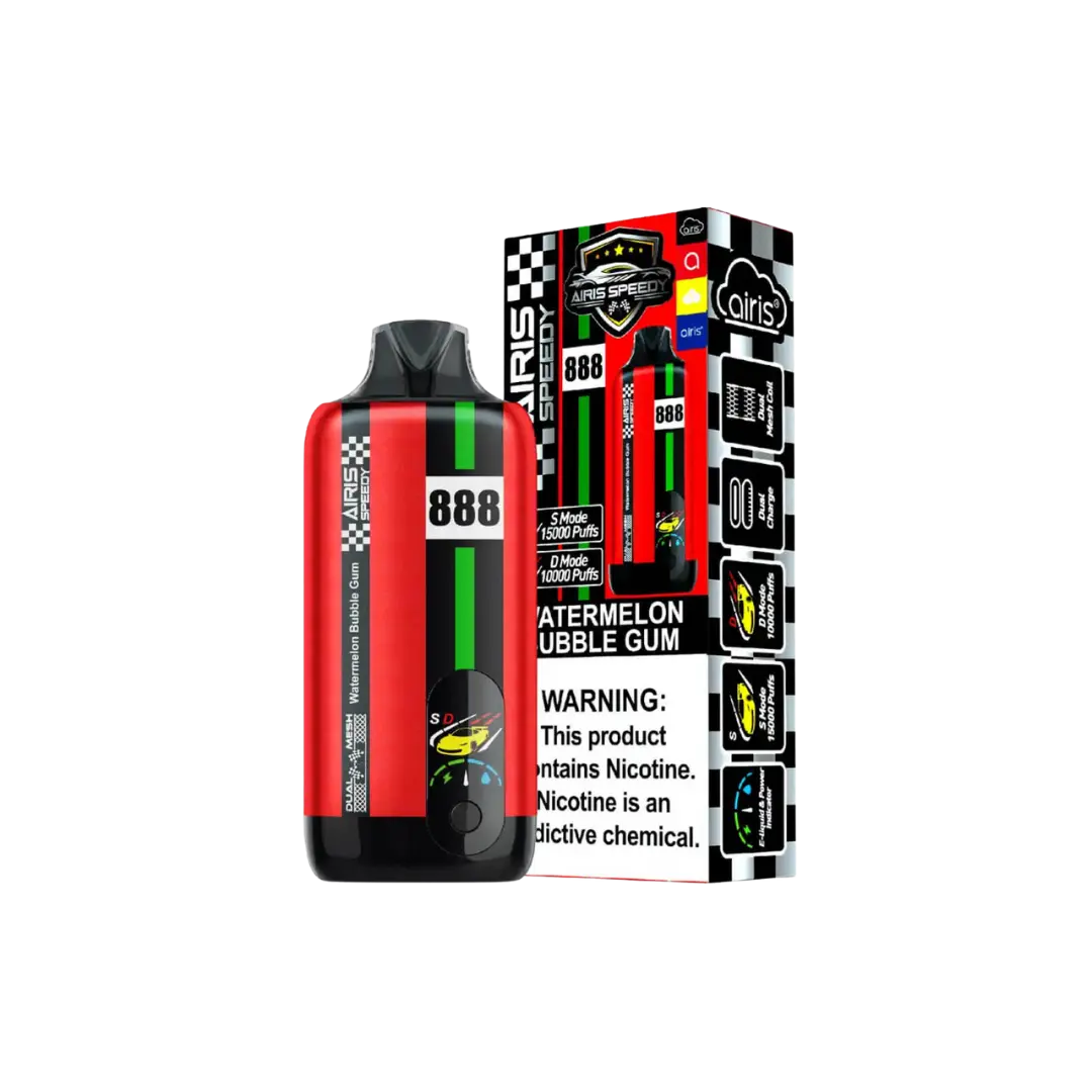AIRIS SPEEDY 15000 PUFFS DISPOSABLE AIRIS