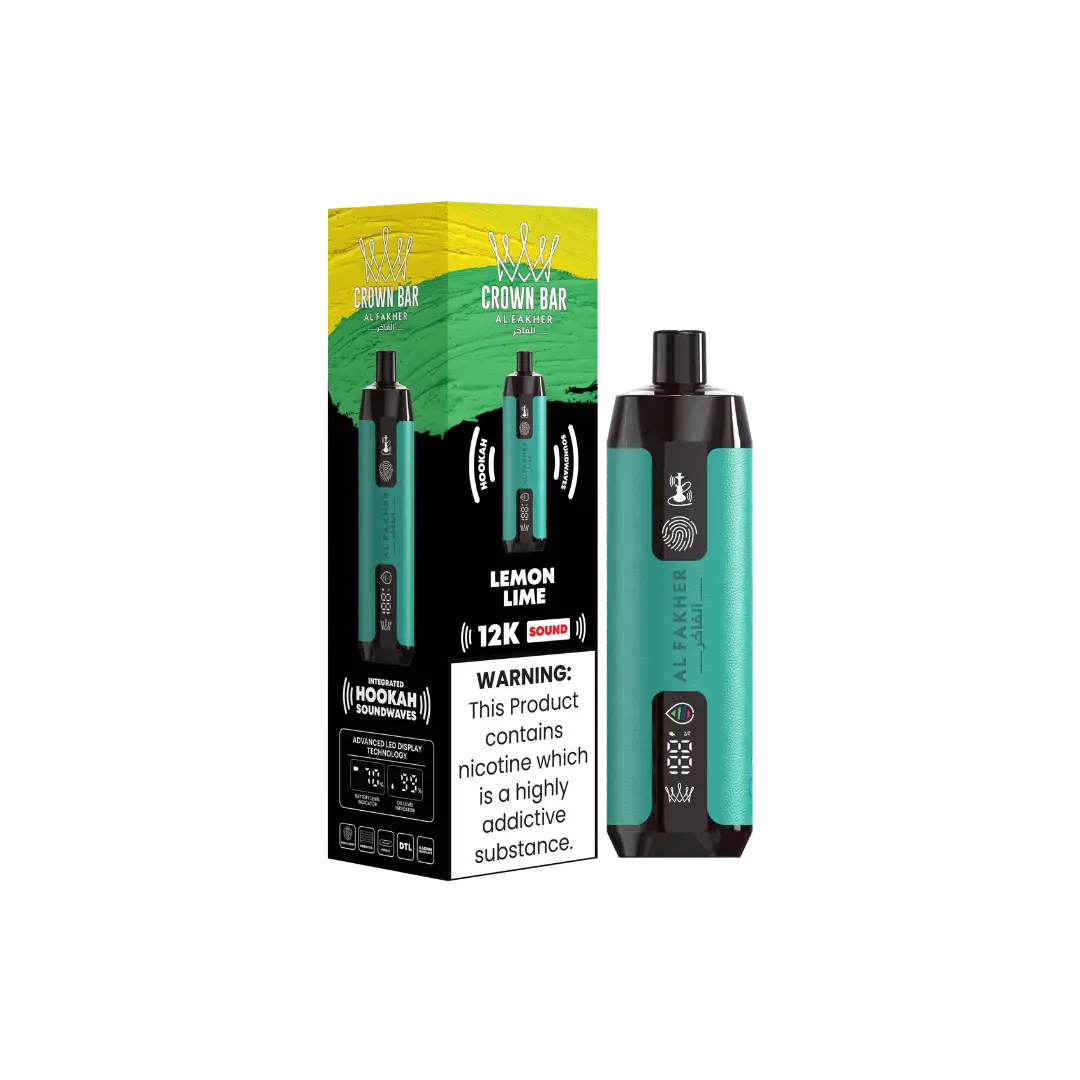 ALFAKHER CROWN BAR 12000 PUFFS DISPOSABLE AL FAKHER
