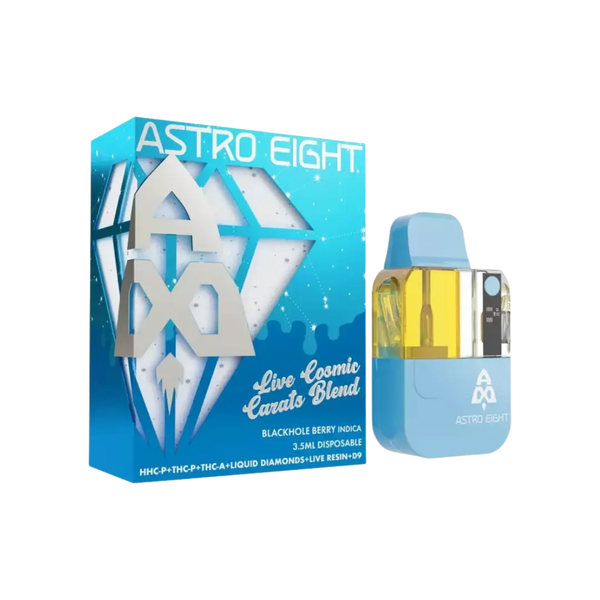 ASTRO EIGHT 3.5GM THC-A CARATS BLEND DIAMONDS LIVE RESIN DISPOSABLE ASTRO EIGHT
