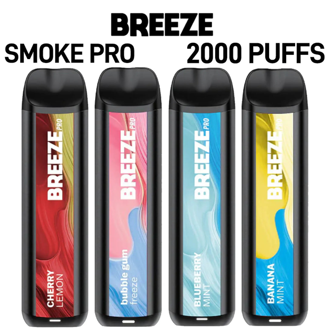 BREEZE PRO EDITION 5% DISPOSABLE 6ML 2000 PUFFS BREEZE