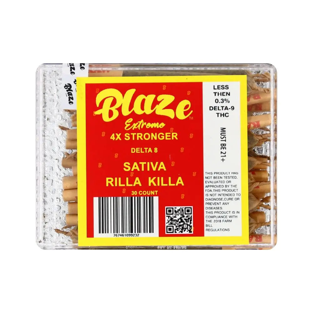 Blaze Delta 8 Xtreme Preroll, 1 g Blaze