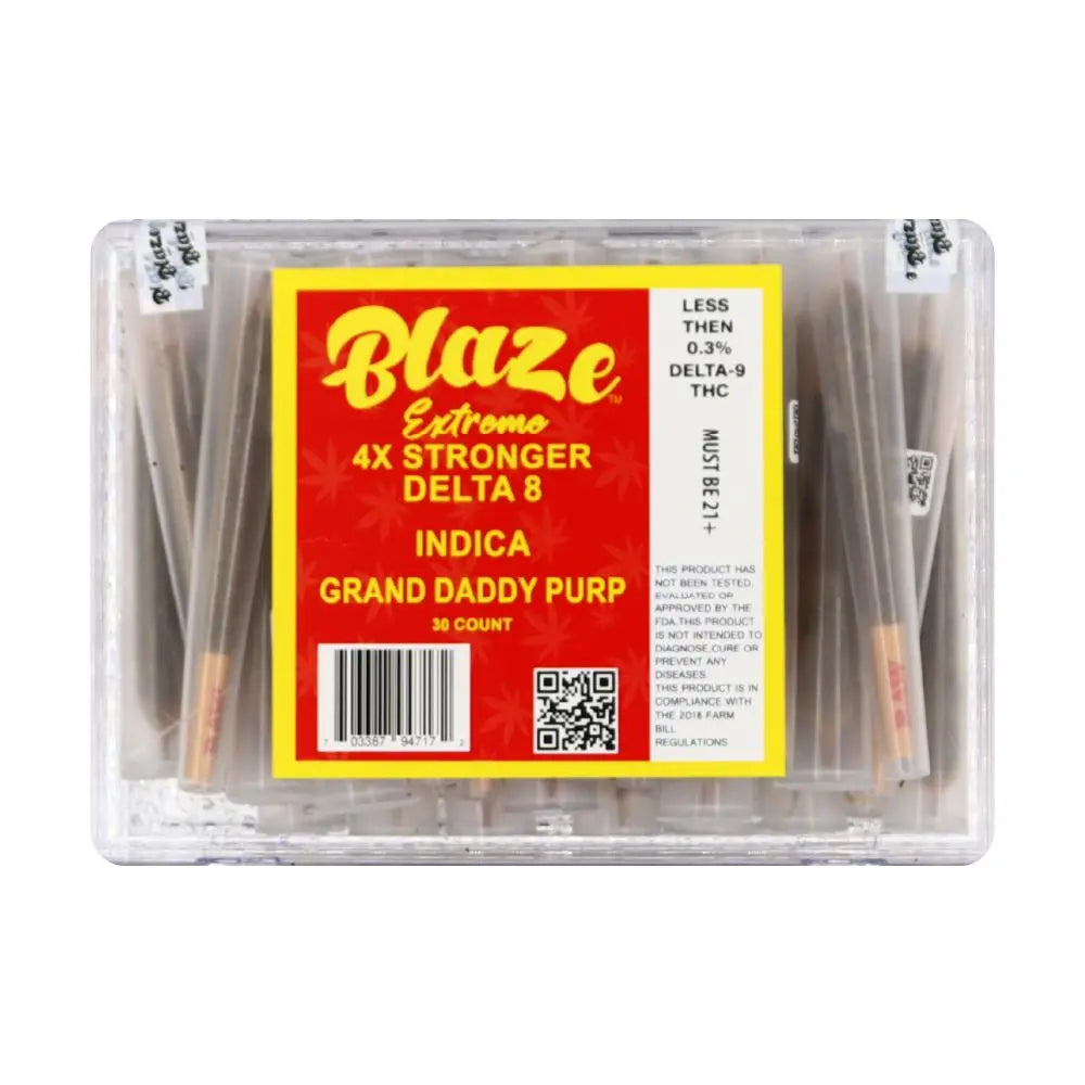 Blaze Delta 8 Xtreme Preroll, 1 g Blaze