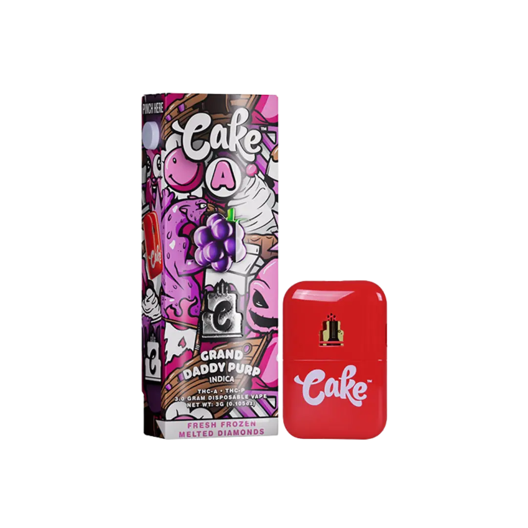 CAKE A PEBBLE 3GM THCA + THCP DISPOSABLE CAKE