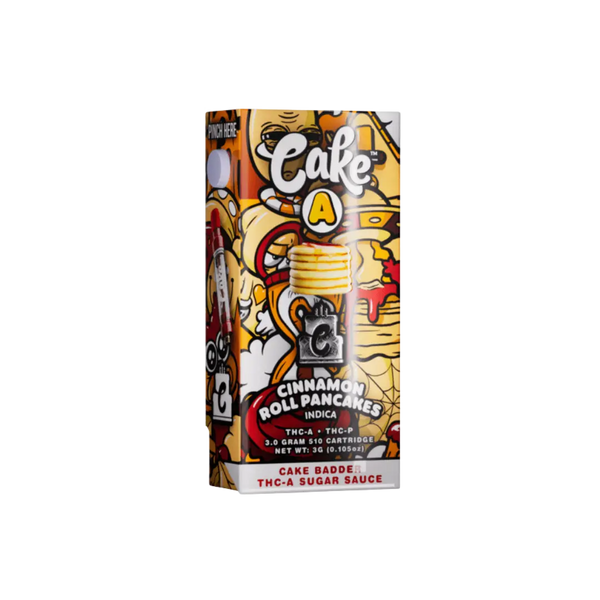 CAKE A SUGAR SAUCE BLEND 3GM THCA + THCP CAKE BADDER CART CAKE